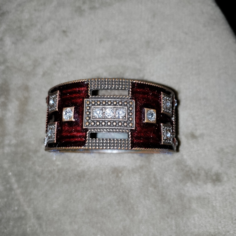 Signed Chico's hinge bracelet